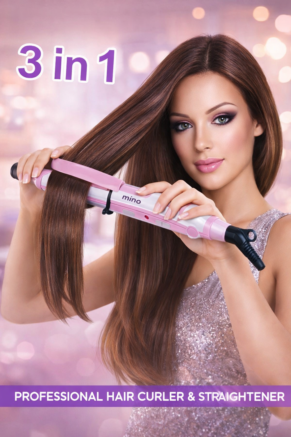 PLANCHA DE CABELLO 3 EN 1 MINO