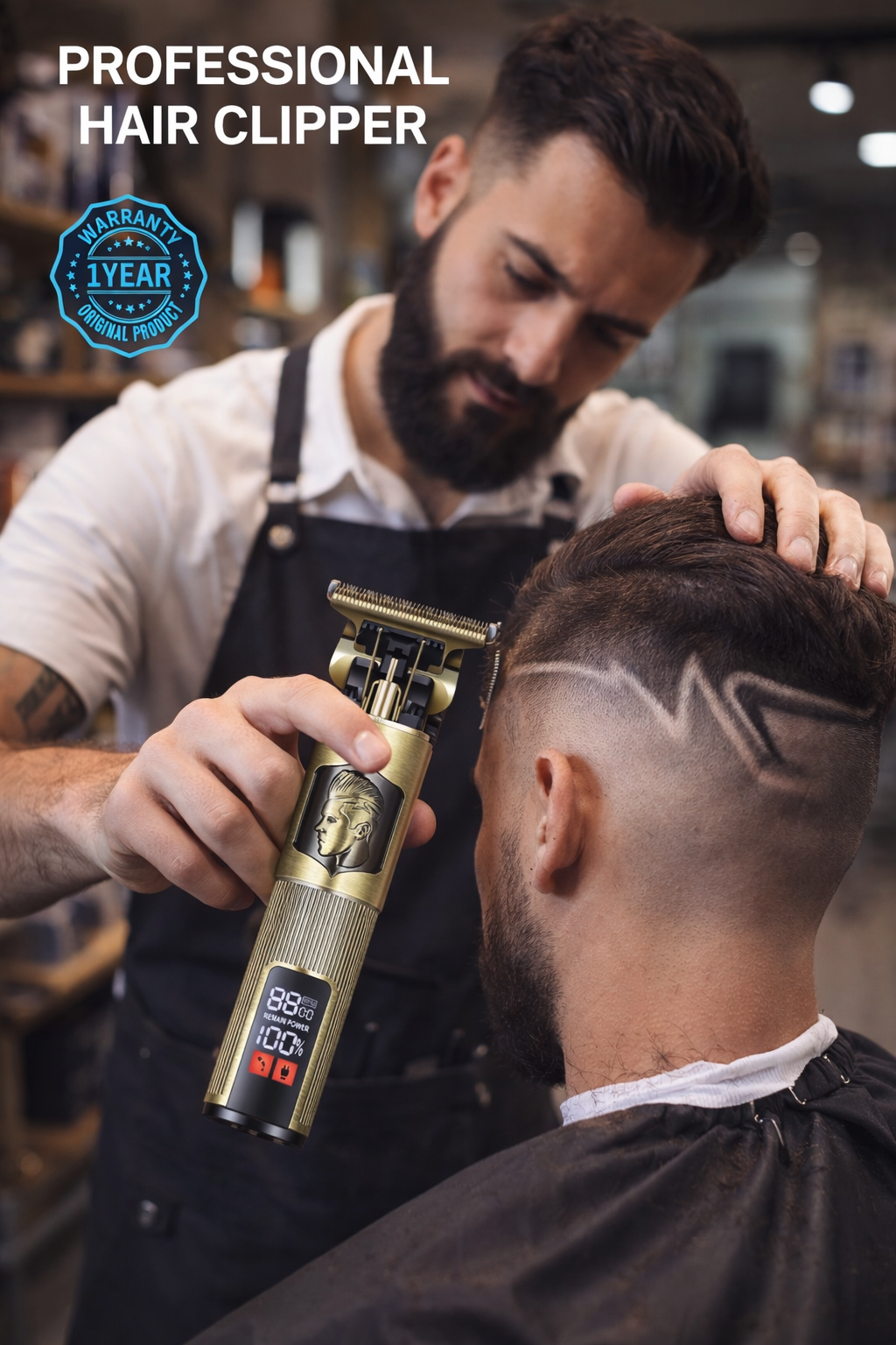 MÁQUINA CORTA CABELLO PROFESIONAL