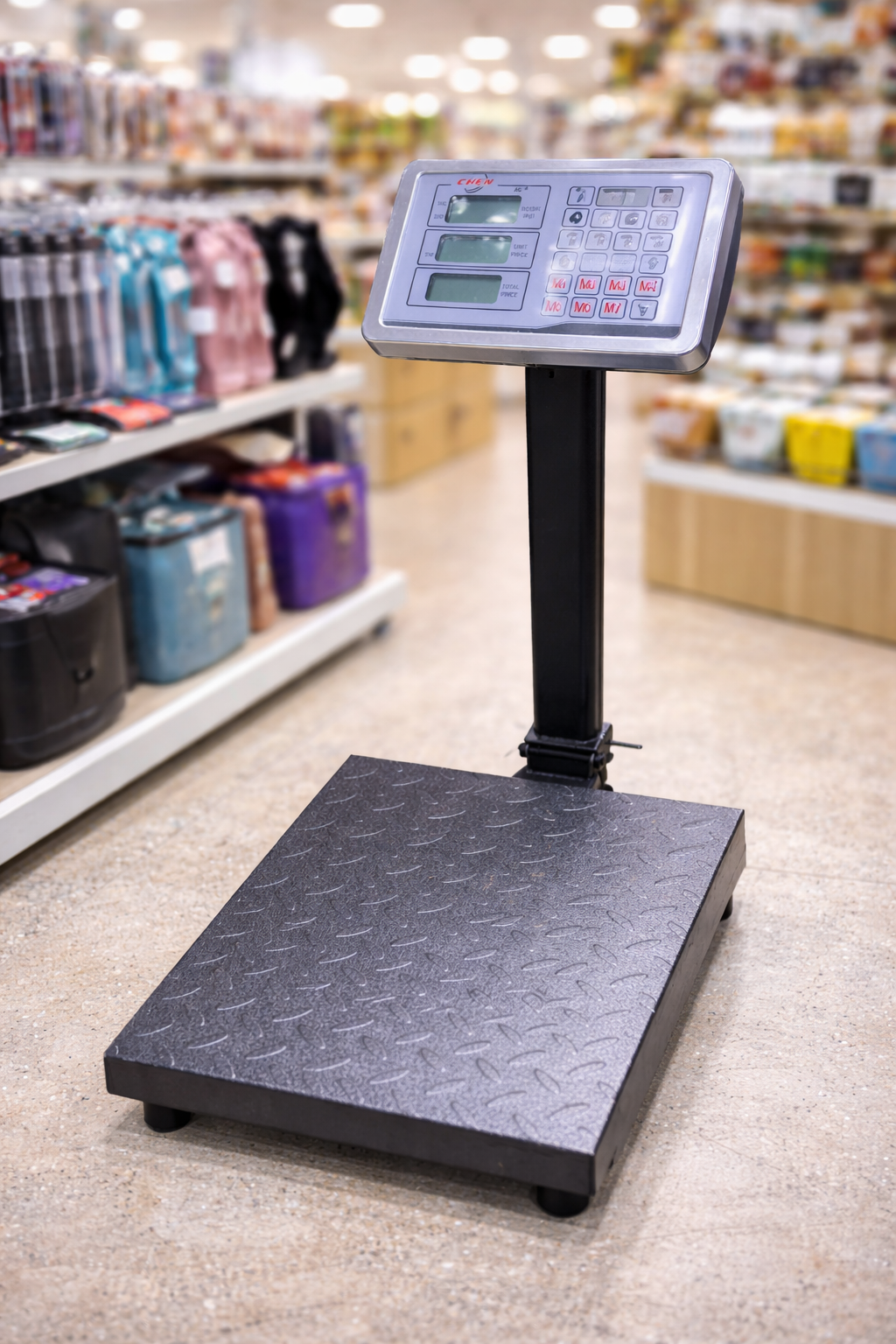 BALANZA COMERCIAL DIGITAL DE PLATAFORMA 150 Kg