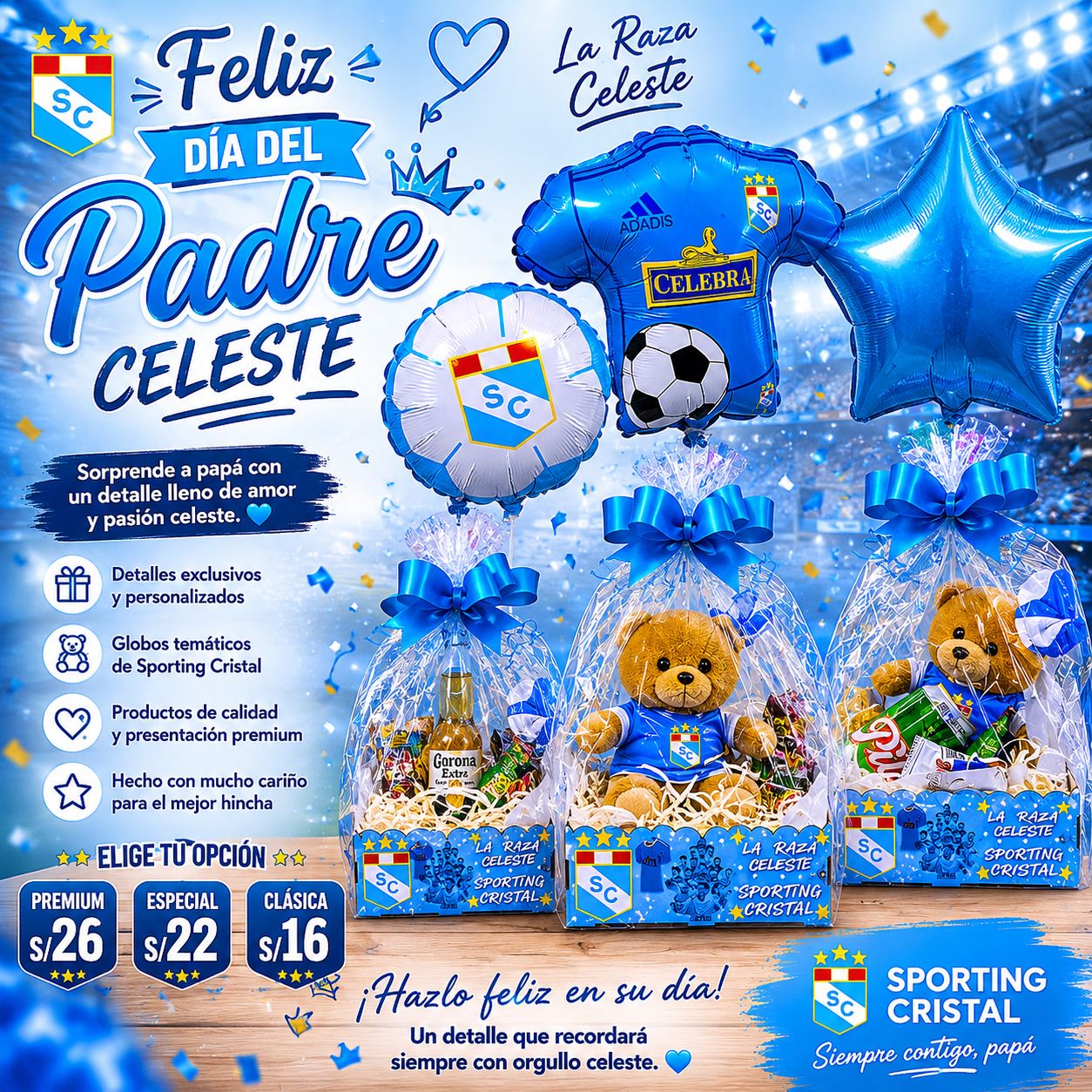 BOX  CELESTE SC