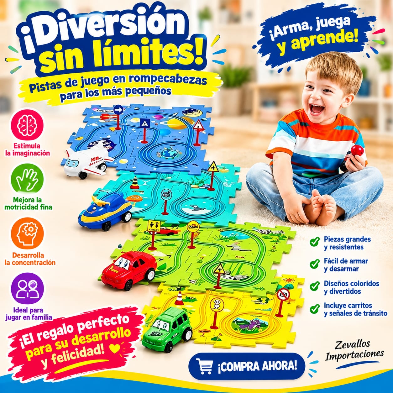 🎉 PISTA DE TRANSPORTE! 🚗