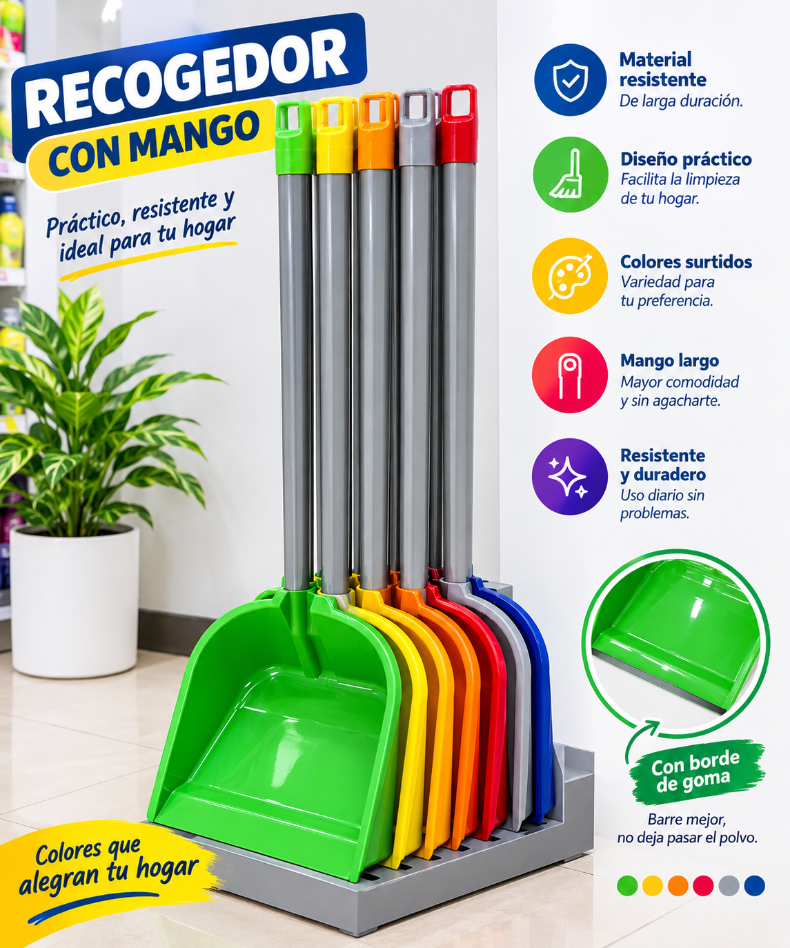 ✨ **RECOGEDOR CON MANGO**